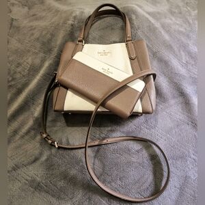 VGUC Kate Spade Jackson Medium Triple Compartment Satchel & Wallet 😊